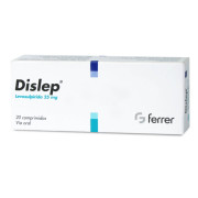 Dislep Levosulpirida 25 mg 20 Comprimidos