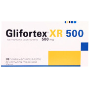 Glifortex Xr Metformina 500 mg 30 Comprimidos Liberación Prolongada
