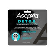 Asepxia Mascarilla Detox con Carbón 1 pieza