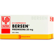 Bersen Prednisona 20 mg 20 Comprimidos