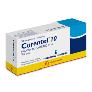 Corentel Bisoprolol 10 mg 30 Comprimidos
