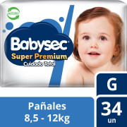 Babysec Super Premium G 34 Unidades