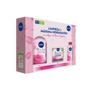 Pack Rutina Rose Care Agua Micelar Bifásica 400ml + Crema Hidratante en Gel 50ml + Mist Refrescante 150ml
