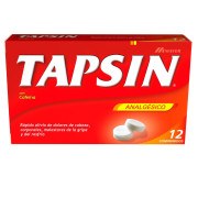 Tapsin Analgésico Paracetamol 400 mg 12 Comprimidos