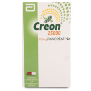 Creon 25000 Pancreatina 300 mg 50 Cápsulas