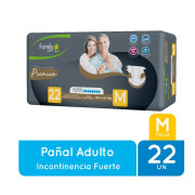 Premium Pañal Para Adultos Unisex Mediano 22 unidades