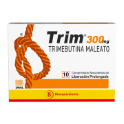 Trim Trimebutino 300 mg 10 Comprimidos Liberación Prolongada