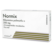 Normix Rifaximina 200 mg 24 Comprimidos Recubierto