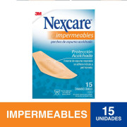 Parches Impermeables Acolchados y Flexibles x15 Unidades Tamaño Único