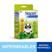 Parches 3M Impermeables Decorados Animales 12 Parches