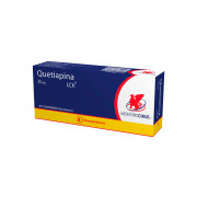 Quetiapina (B) 25mg 30 Comprimidos Recubiertos - Quetiapina - Precio desde $4.487