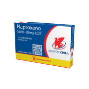 Naproxeno Sodico 550 mg x 10 Comprimidos Recubiertos - Lab. CHILE