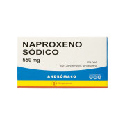 Naproxeno Sodico 550 mg x 10 Comprimidos Recubiertos ANDROMACO S.A.