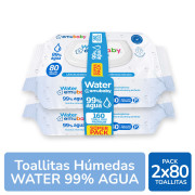 Toallas Húmedas Para Bebé 160 Unidades