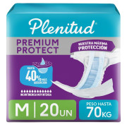 Pañales Adulto Plenitud Protect M 20 Unidades