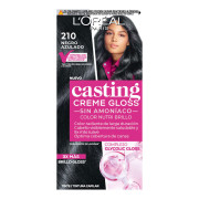 Casting Tintura Creme Gloss 210 Negro Azulado x 1 Unidad - L'Oréal - Precio desde $7.274