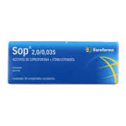 Sop (B) Ciproterona / Etinilestradiol 21 Comprimidos Recubiertos