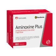Aminoxine Plus de 60 Cápsulas - Aminoácidos con Zinc y Biotina