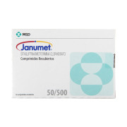 Janumet XR Sitagliptina / Metformina Clorhidrato 56 Comprimidos Recubiertos