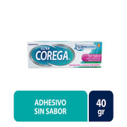 Corega Ultra Crema Adhesiva Sin Sabor 40g