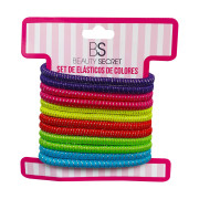 Elásticos Colets Beauty Secret Colores 12 unidades