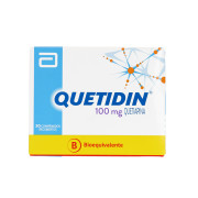 Quetidin (B) Quetiapina 100mg 30 Comprimidos Recubiertos