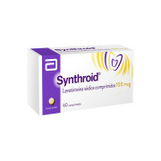 Synthroid (R) Levotiroxina Sódica 100mcg 60 Comprimidos