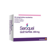 Seroquel (R) 200mg 30 Comprimidos
