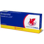 Bisoprolol 2.5 mg x 30 Comprimidos - Lab. CHILE