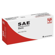 Sae  Adulto 6 Supositorios