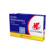 Acido Mefenamico 500 mg x 10 Comprimidos- Lab. CHILE