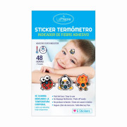 Termómetro Infantil Sticker Hipoalergenico 6 Unidades