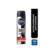 NIVEA MEN Desodorante Spray Invisible Black &amp; White Max Protección 150ml
