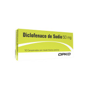 Diclofenaco 50mg 10 Comprimidos