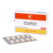 Zinlergia Fexofenadina 120mg 30 Comprimidos Recubiertos