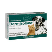Dermisolona Prednisolona 20mg 10 Comprimidos