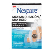 Parche Máxima Duración Nexcare Surtido 12 Unidades