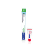 Pack Cepillo Dental VITIS® suave + mini pasta 15ml
