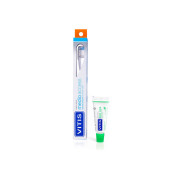 Pack Cepillo Dental VITIS® medio access + mini pasta 15ml