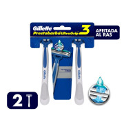 Máquina Afeitar Prestobarba Ultragrip3 2 Unidades