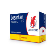 Losartan 50 mg x 30 Comprimidos Recubiertos CHILE