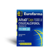 AltaD 15000 UI X 4 Cápsulas Blandas
