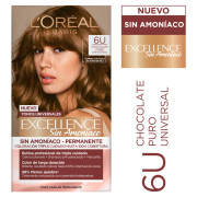 Tintura L'Oréal Excellence Sin Amoníaco 6U