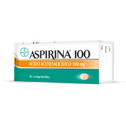 Aspirina Adulto Acido Acetilsalicilico 100 Mg. 42 Comprimidos