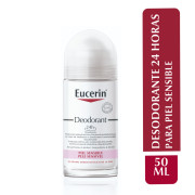 Eucerin Desodorante Roll-On pH5 Piel Sensible 50ml - Niños y Adultos