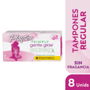 Tampones Playtex Súper Sin Aroma 8un