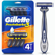 Máquina de Afeitar Gillette Prestobarba3 4 Unidades