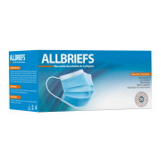Mascarillas 3 Pliegues Allbriefs 50 Unidades