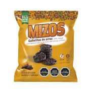 Galletas De Arroz Mizos Chocolate Naranja 25g