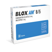 Blox AM 8/5 Candesartán / Amlodipino 30 Cápsulas - Blox AM - Precio desde $31.151